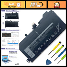 High-Capacity 2-Cell Laptop Battery for Dell Latitude 7200 7210 - 38Wh, 4750mAh picture