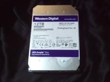 12TB WESTERN DIGITAL WD PURPLE PRO 3.5