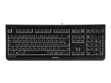 USB Wired Keyboard- Cherry KC1000 Black QWERTY Brand New picture