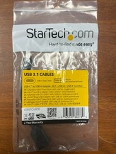 Lot of 6 x StarTech USB 3.1 Cables USB-C to USB-A Adapter-M/F-USB - 3.0- USB-IF picture