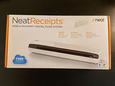 NeatReceipts NM-1000 Mobile Scanner-Digital Filing System*Includes All*Excellent picture