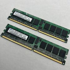1GB Ram -2pcs 512mb PC2-3200R-333 DDR400 SDRAM Memory ECC Matched Pair HP 345112 picture