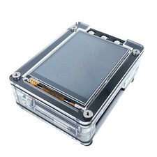 Zebra Case for Odroid C4 & 3.2″ official screen picture