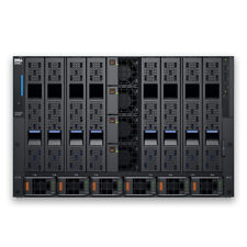 Dell MX7000 Server 2x MX740C 2x Gold 6136 3.0GHz 12C 256GB 4x 1.8TB 10K SAS picture