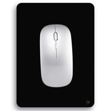 Audimi Small Mouse Pad 6 x 8 Inch, Mini Thick for Laptop Black picture
