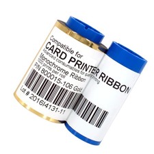 Gold Printer Ribbon Fits For Zebra P310 P330i Printer Parts picture