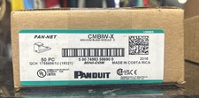Panduit Pan-Net CMBIW-X Mini-Com Blank Module White picture