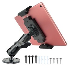 Aluminum Arm Heavy Duty Tablet Mount Drill Base - for 6.5