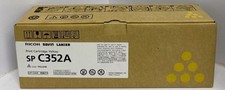 Genuine Ricoh 408214 Brand New Sealed Box Yellow Toner. We Ship Fast picture