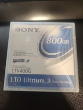 Sony LTX400G LTO Ultrium 3 Data Cartridge LTX400G 400GB 800GB Tape (NEW Sealed) picture