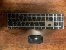 BLACK Apple Magic Keyboard & Magic Mouse 2 bundle  picture