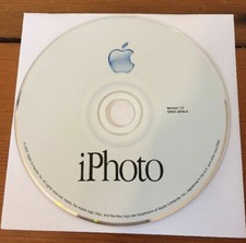 Vintage 2002 Original iPhoto 1 v1.0 Mac Macintosh Software Install Disc CD picture