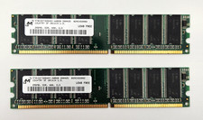 2 Micron MT8VDDT3264AY-40BG6 256MB DDR-400 (PC-3200) PC-3200U picture