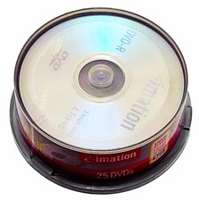 Imation DVD-R 25 Pack Recordable Discs 4.7GB - New Sealed picture