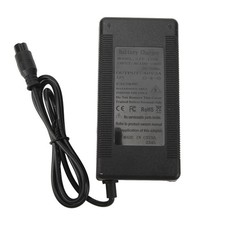 ˜New Battery Charger AC100 To 240V 48V 2A Safe Protection With 3 Prong Plug picture