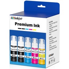 Osinkjet Ink Refill Bottles Compatible for Epson 522 Ink Refill Bottles Combo... picture
