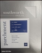 Southworth Parchment Specialty Paper, 24 Lb, 8 1/2