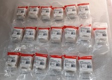 Lot of 19 Legrand KSSMB2 Techchoice 2-Port Keystone Openings White NEW *SEALED* picture