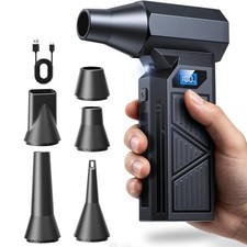 Electric Compressed Air Duster 130000RPM Super Power Cordless Dust Air Blower picture