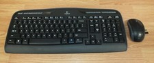 Genuine Logitech (Y-R0009) K330 Wireless Keyboard & Mouse Combo **READ**  picture