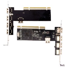 5 Port USB 2.0 High-Speed 480Mbps USB2 PCI Controller Adapter Card Hub Module picture