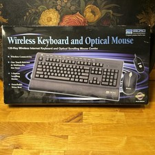 Micro Innovations Wireless Keyboard and Optical Mouse Combo New In Box picture