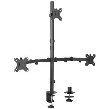 VIVO Triple LCD Monitor Desk Mount Stand Heavy Duty and Fully Adjustable, 3 picture