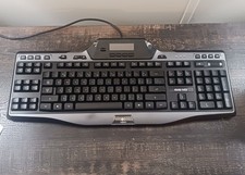 Logitech G510 Gaming Keyboard Y-U0010 USB Wired LCD Illuminated Programmable picture