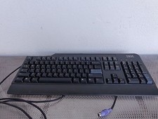 IBM PS/2 Black Keyboard KB-0225 32P5100 104 Keys LENOVO CEM 03-11 picture