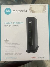 Motorola Cable Modem 8x4 343 Mbps Model MB7220 picture