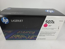HP 507A CE403A Magenta Toner Cartridge Genuine OEM New Sealed Retail Box 1B picture