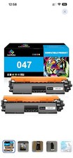 Toner Cartridge For Canon 047 Imageclass- LeciRobe Brand - New Open Box TWO PACK picture