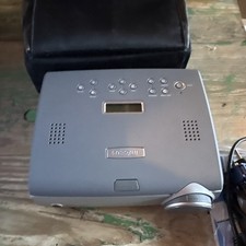 InFocus LP600 DLP Projector 1024x768 1500 Lumens Gray w/ Case VGA Cable picture