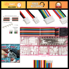 2.54mm Pin Header & Ribbon Cable Kit, JST-XH Compatible, 2-8 Female Connectors picture