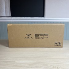 AULA S99-Key Tri-Mode Lite Cream RGB Gaming Keyboard, Backlit, Numpad & Knob  picture