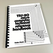 Radio Shack Tandy TRS-80 Micro Computer Technical Reference Manual Handbook picture