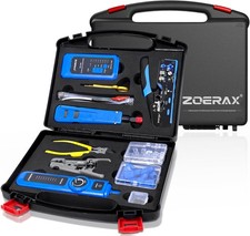 Professional Network Tool Kit,  14 in 1 - RJ45 Crimp Tool,Cat6 Pass Through picture