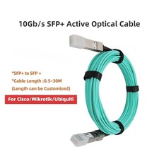10G AOC Fiber Cable SFP+ 3M 5m 10m 20M Active Optical SFP Cable OM3 10GBASE picture