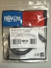 LOT OF 100 USB 3.2 Gen 2 Cable 5A USB-C Male To USB-C Male  3ft U420-003-G2-5A picture