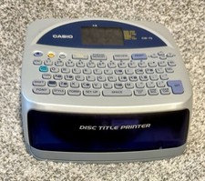 CASIO CW-75 CD Printer Disc Title Printer Tested/Working picture