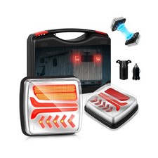 Wireless Trailer Lights Magnetic - Bluetooth LED Trailer Lights, High Brightn... picture