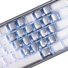 HITIME XVX Butterfly Shine Through Keycaps, Love Theme Cute Custom Keycaps, B... picture