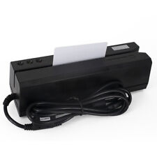 Black MSR605X USB Power 3-Tracks Magnetic Stripe Card Reader Writer Encoder picture
