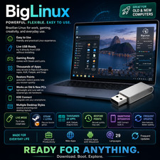 BigLinux OS | Practical OS | RUN Android | Beginner Friendly | USB | LATEST picture