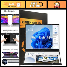 4-Pack Dual 14” Screen Protector for ASUS Zenbook Duo UX8406 - HD Clear Shield picture