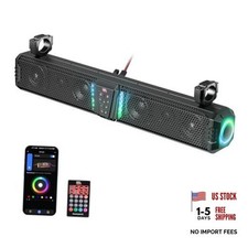 Midnight 80 32-inch UTV Sound Bar Compatible with RZR Golf ATV 32 Inches Black picture