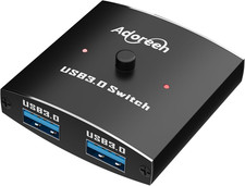 USB 3.0 Switch Y Splitter, 2 in 1 / 1 in 2 Out Switch Selector picture