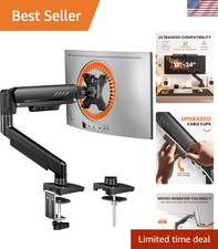 Space-Saving Monitor Arm for 13-34 Inch Screens - Cable Management Included picture