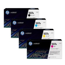 HP 507A Toner Cartridge Set ( CE400A, CE401A, CE402A, CE403A ) picture