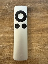 Genuine Apple Remote A1294 Silver Aluminum IR Control for Apple TV Mac Tested picture